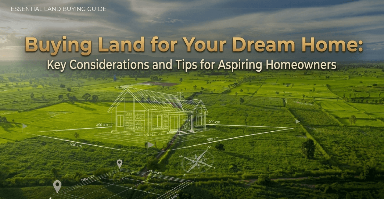 Buying Land for Your Dream Home ? Tips and Considerations